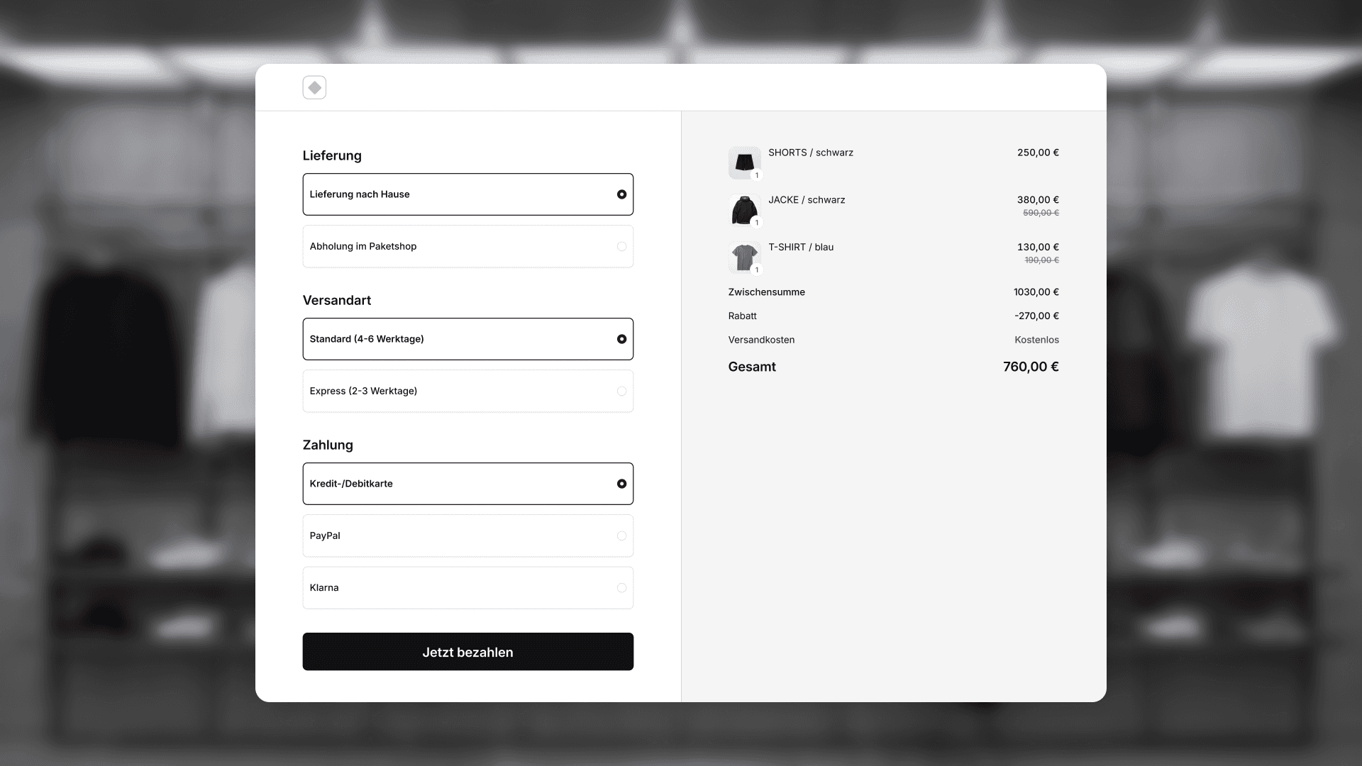 Blog banner showing checkout interface
