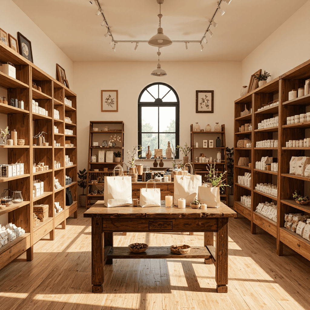 product photography of paper bag