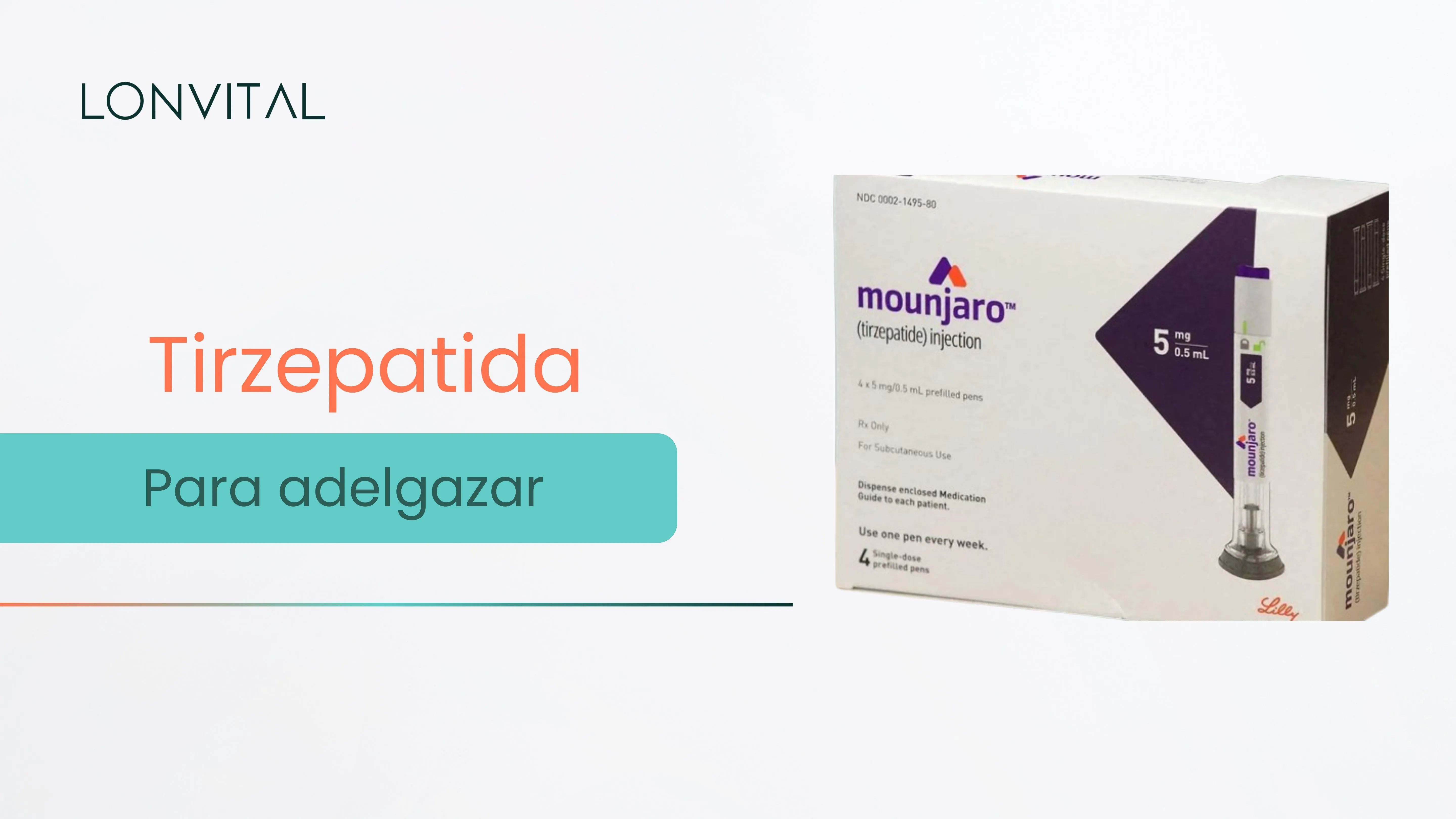 Tirzepatida: cómo funciona el nuevo medicamento para adelgazar