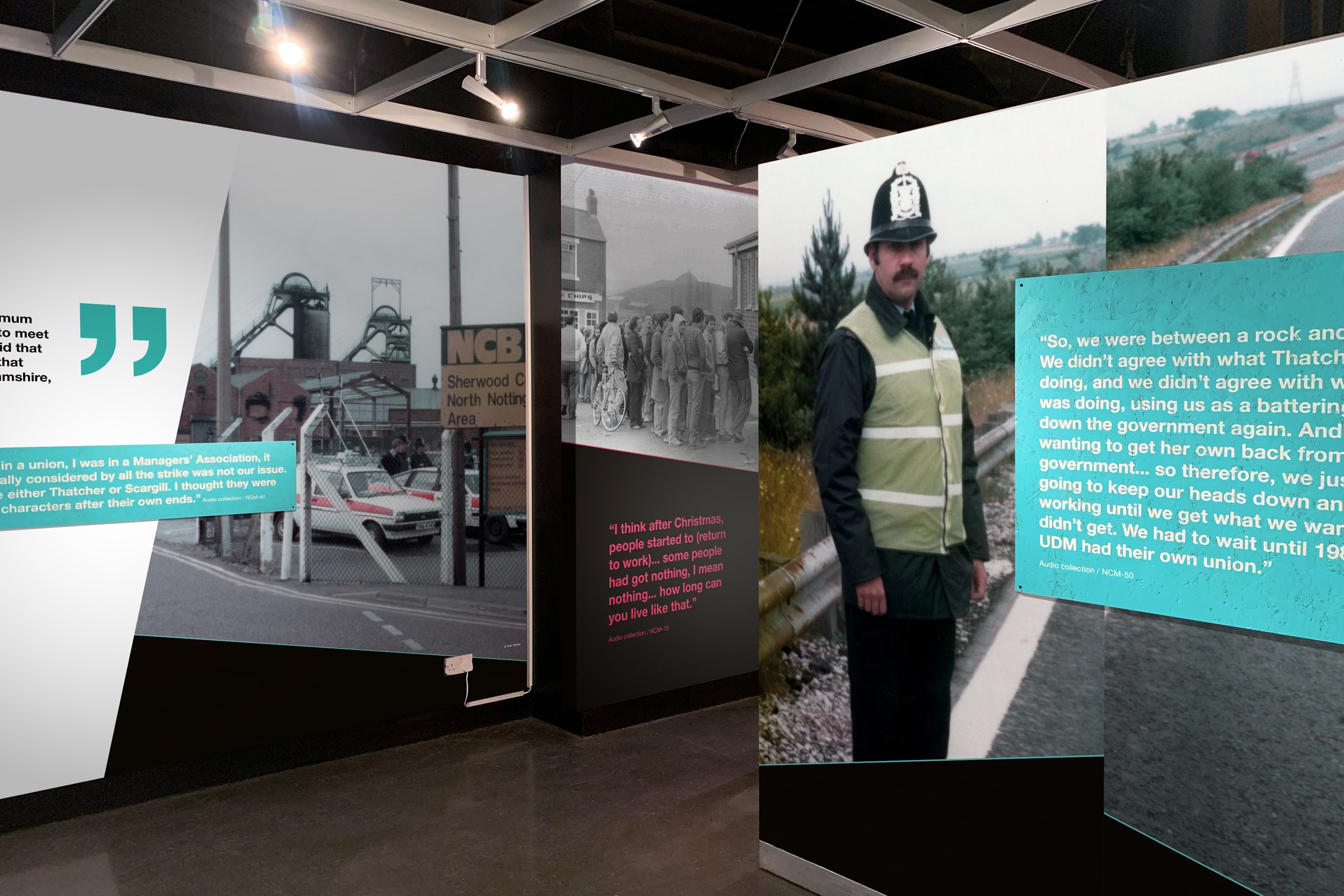 Exhibition Design for National Coal Mining Museum