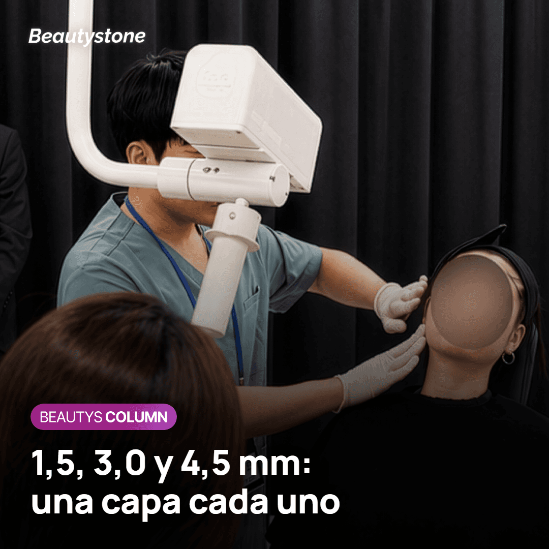 Profundidades de cartucho de Ultherapy según la flacidez