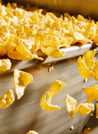Plant-based snacks production line at Proper Snacks