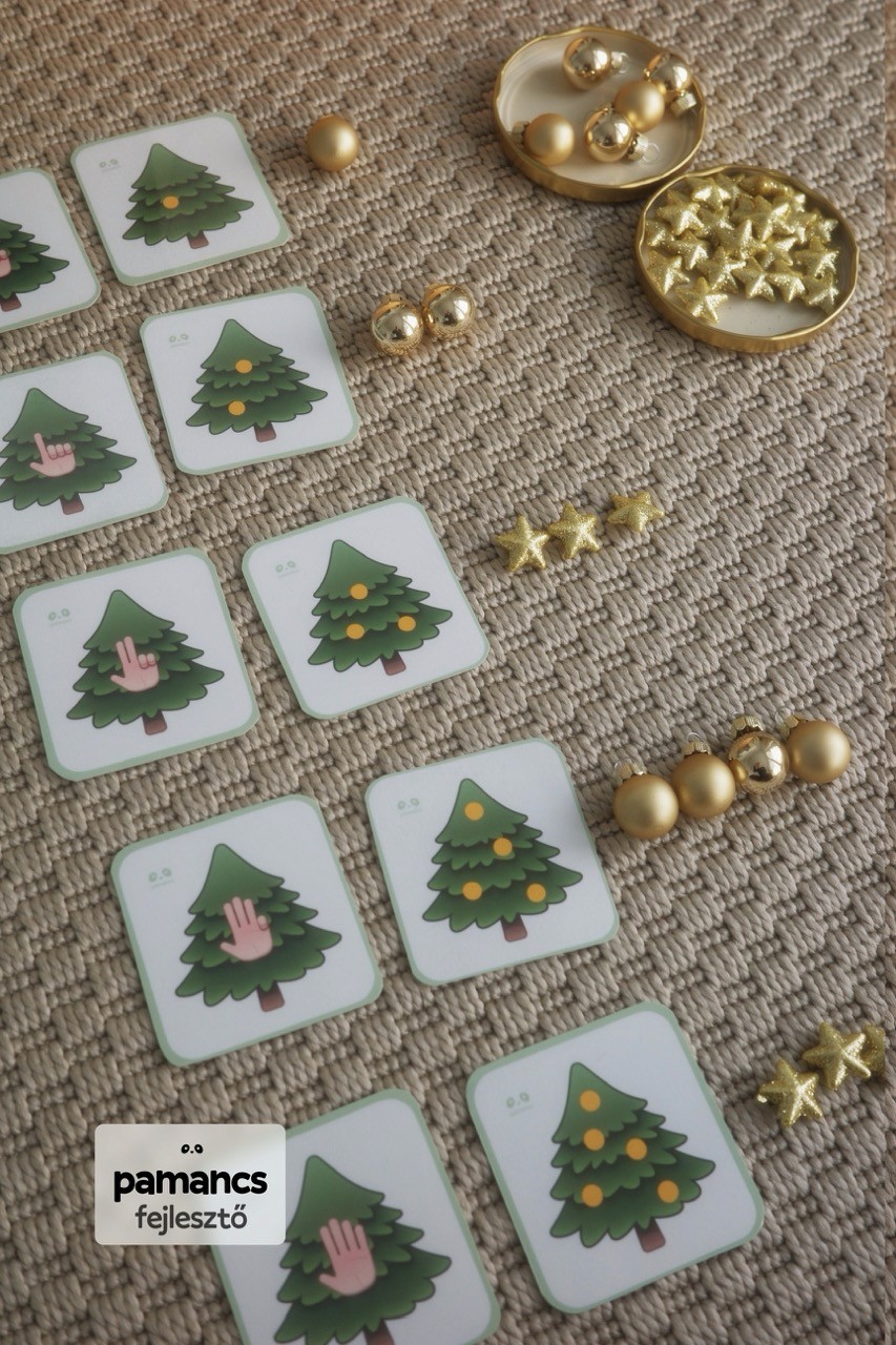 Számolós karácsonyi feladatlap ovisoknak