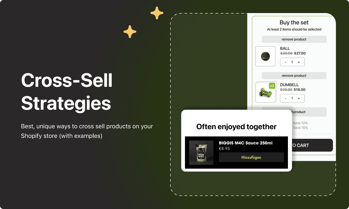 Cross Selling: Best strategies for Shopify stores (+ Examples)