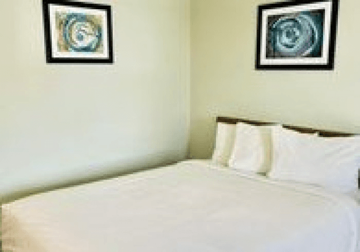 An Accessible King room at Prairie Ridge Inn, Long Prairie, Minnesota