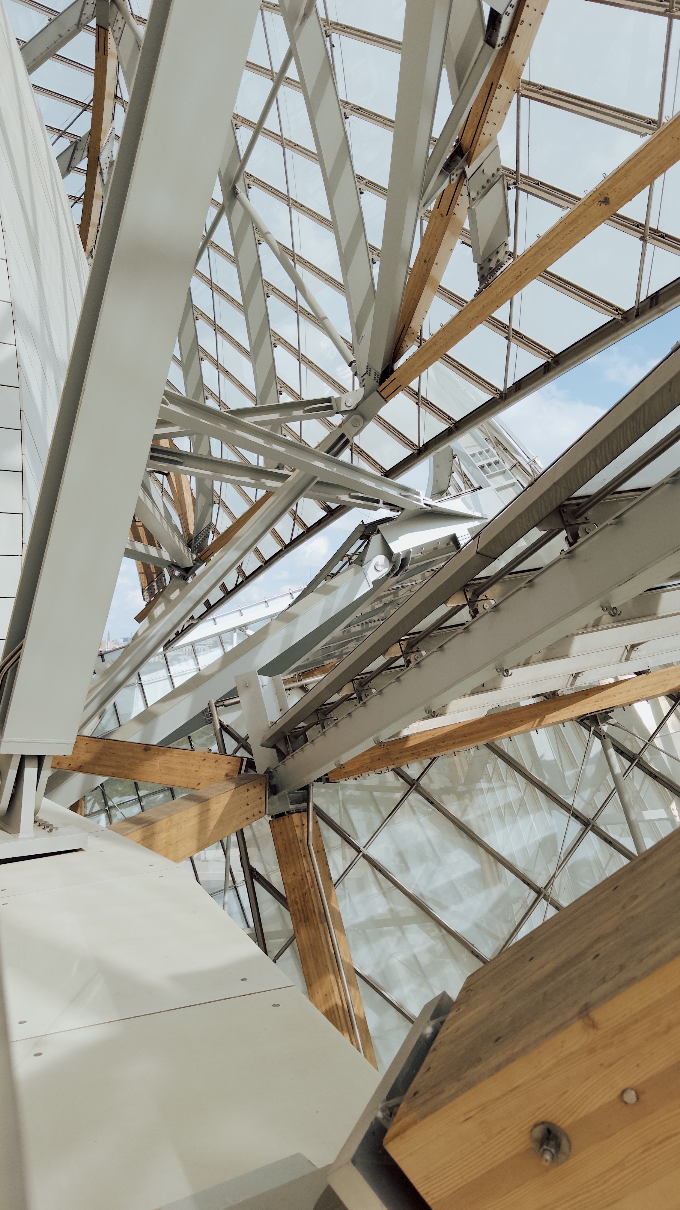 Louis Vuitton Foundation in Paris by Frank Gehry in Paris