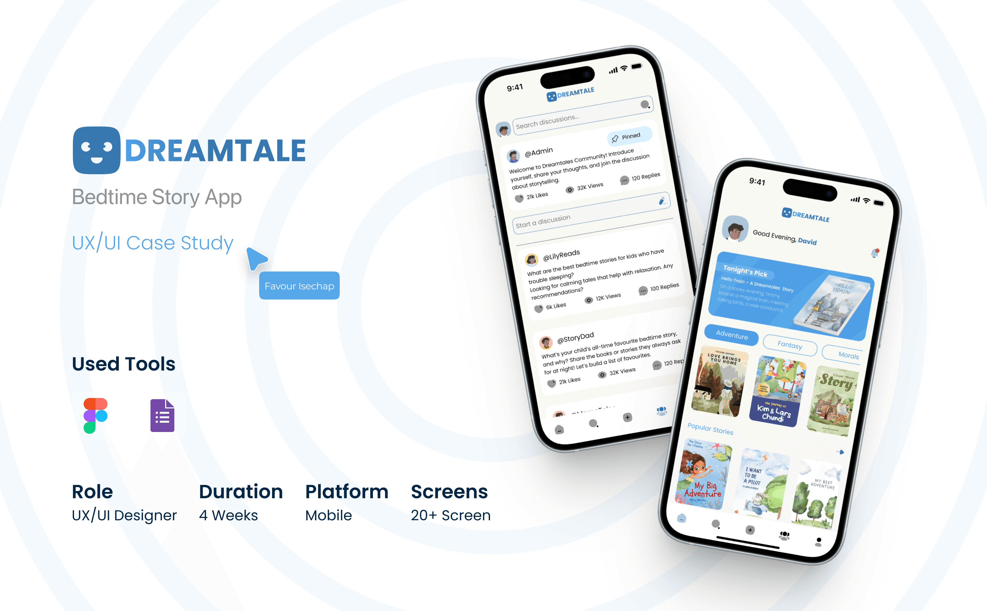 Showcase image of a creative project