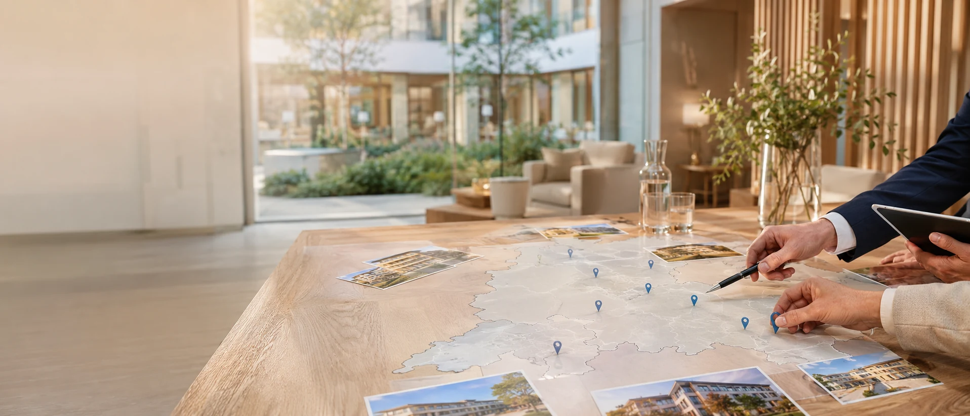 DACH-weite Pflege-M&A-Mandats-Standorte bei MSI Partners