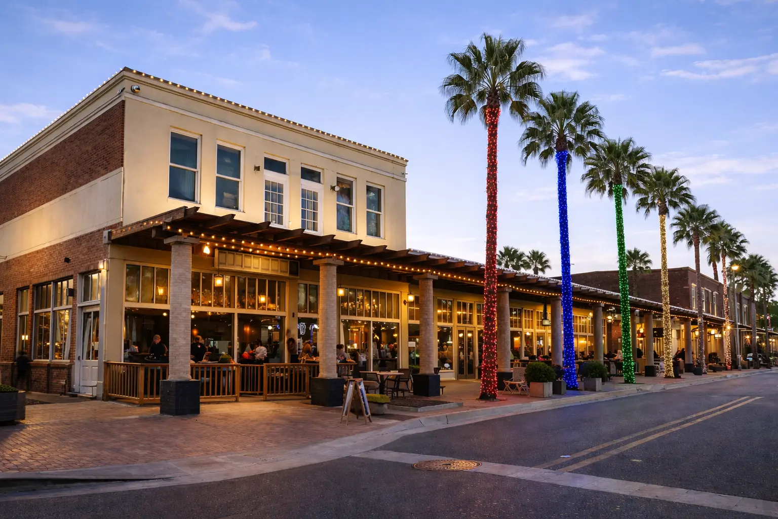 Downtown Chandler photo taken during the day signifying our local expertise.