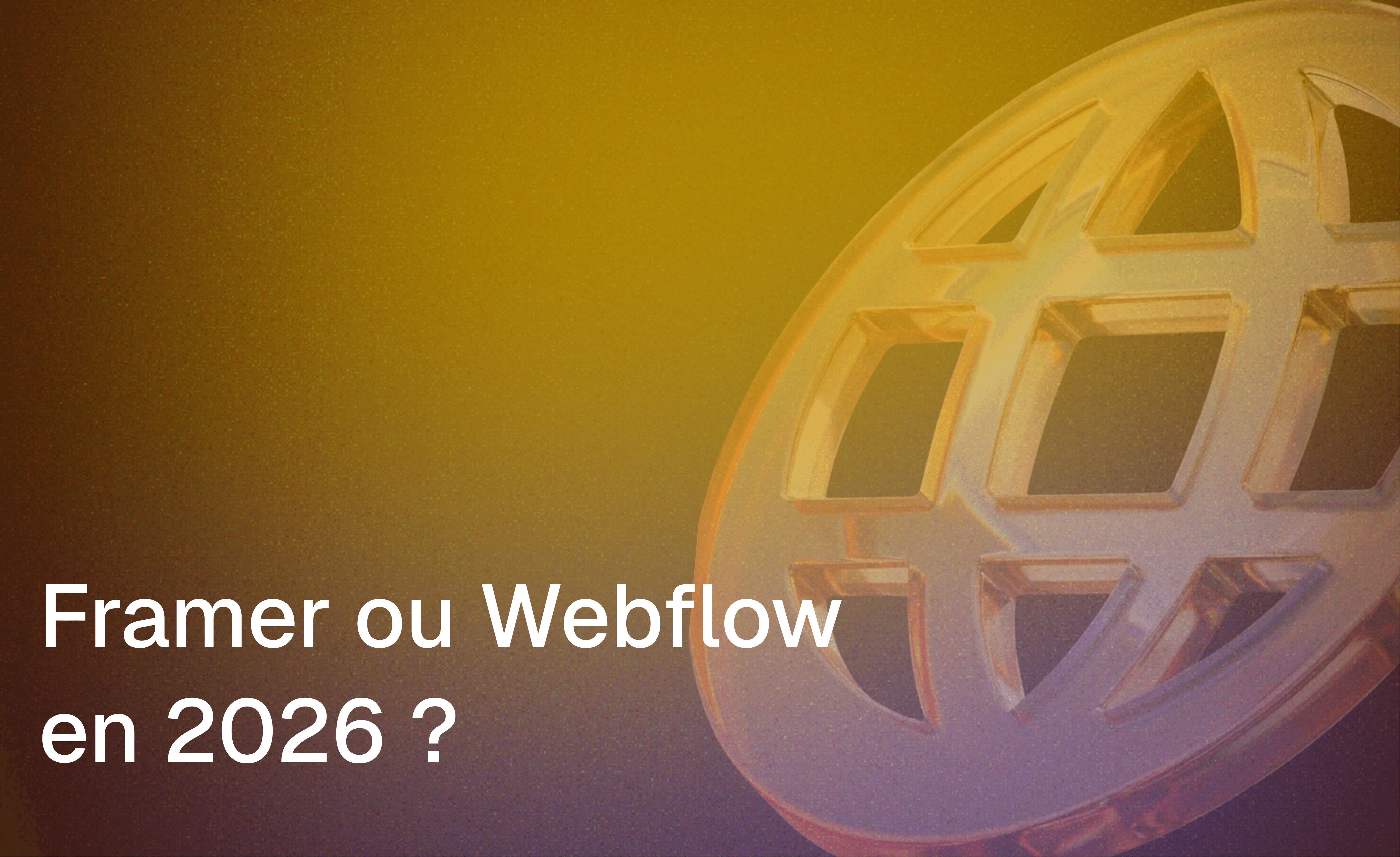 Miniature de l'article "Fraler ou Webflow en 2026 ?"