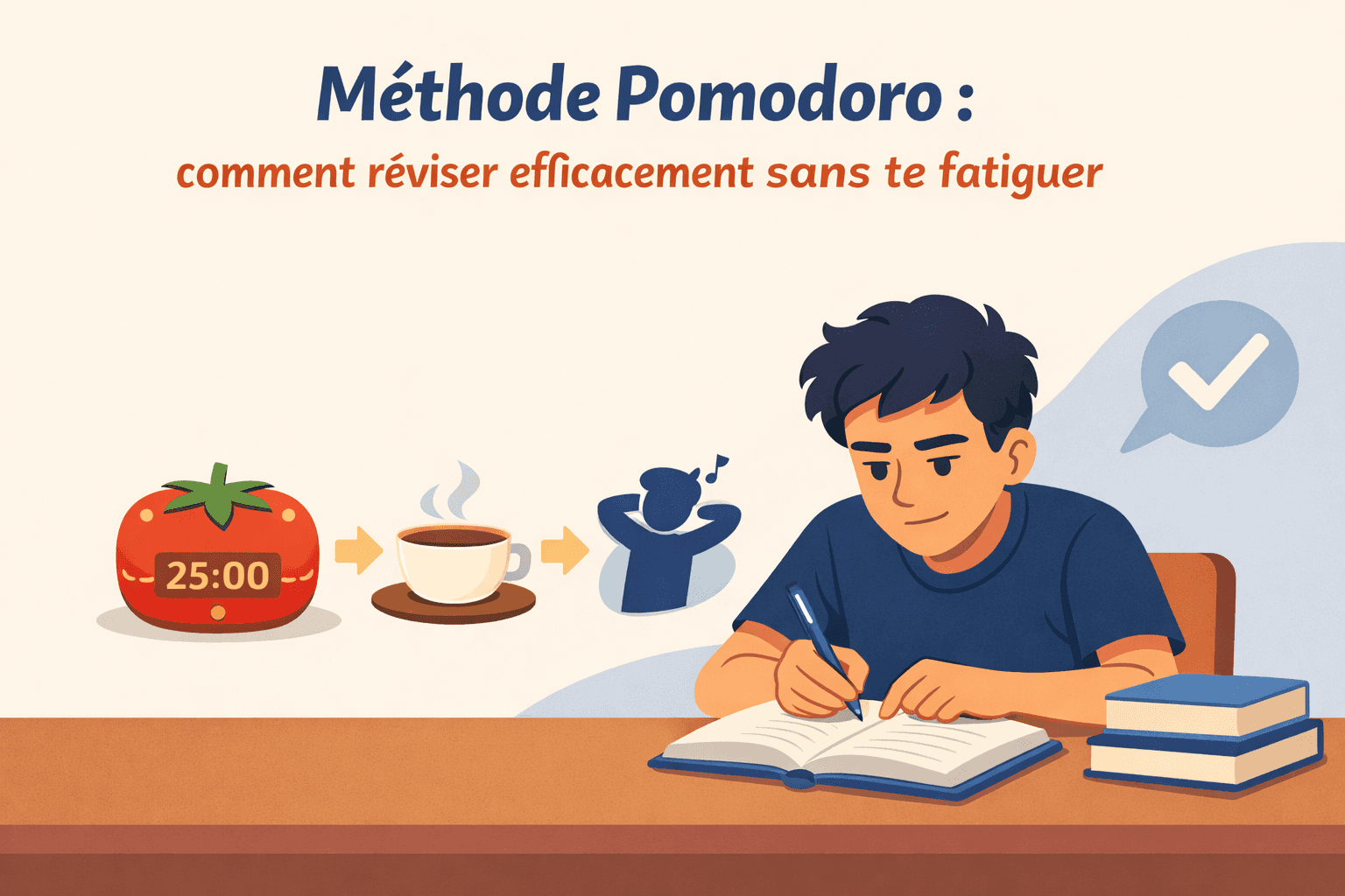 Méthode Pomodoro : comment réviser efficacement sans t’épuiser