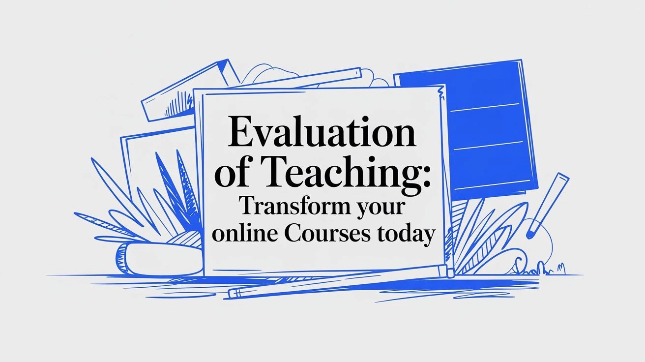 Evaluation of Teaching