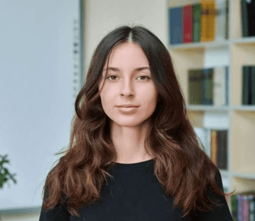 Portrait image of recently hired tech professional