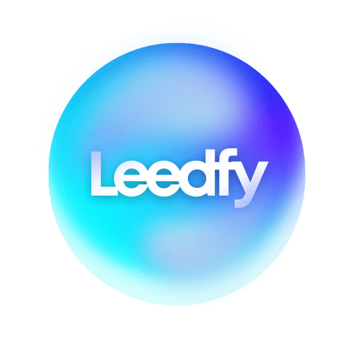 Logótipo da Leedfy AI