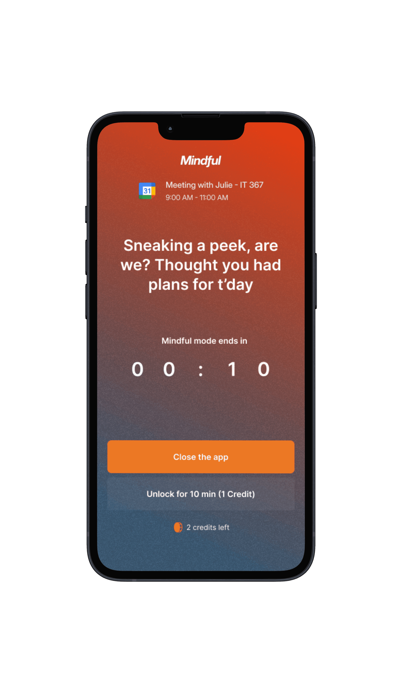 Mindful final screen 2