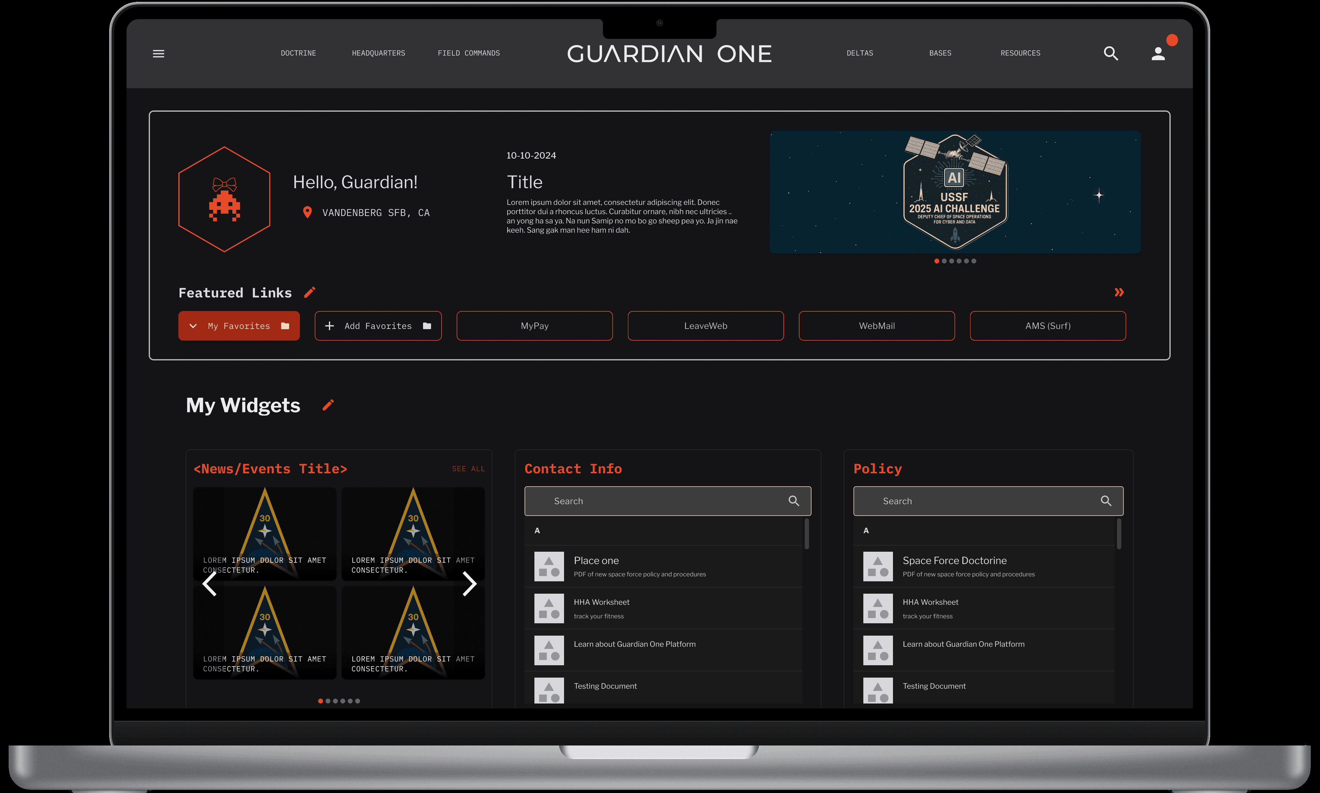 Web Mockup