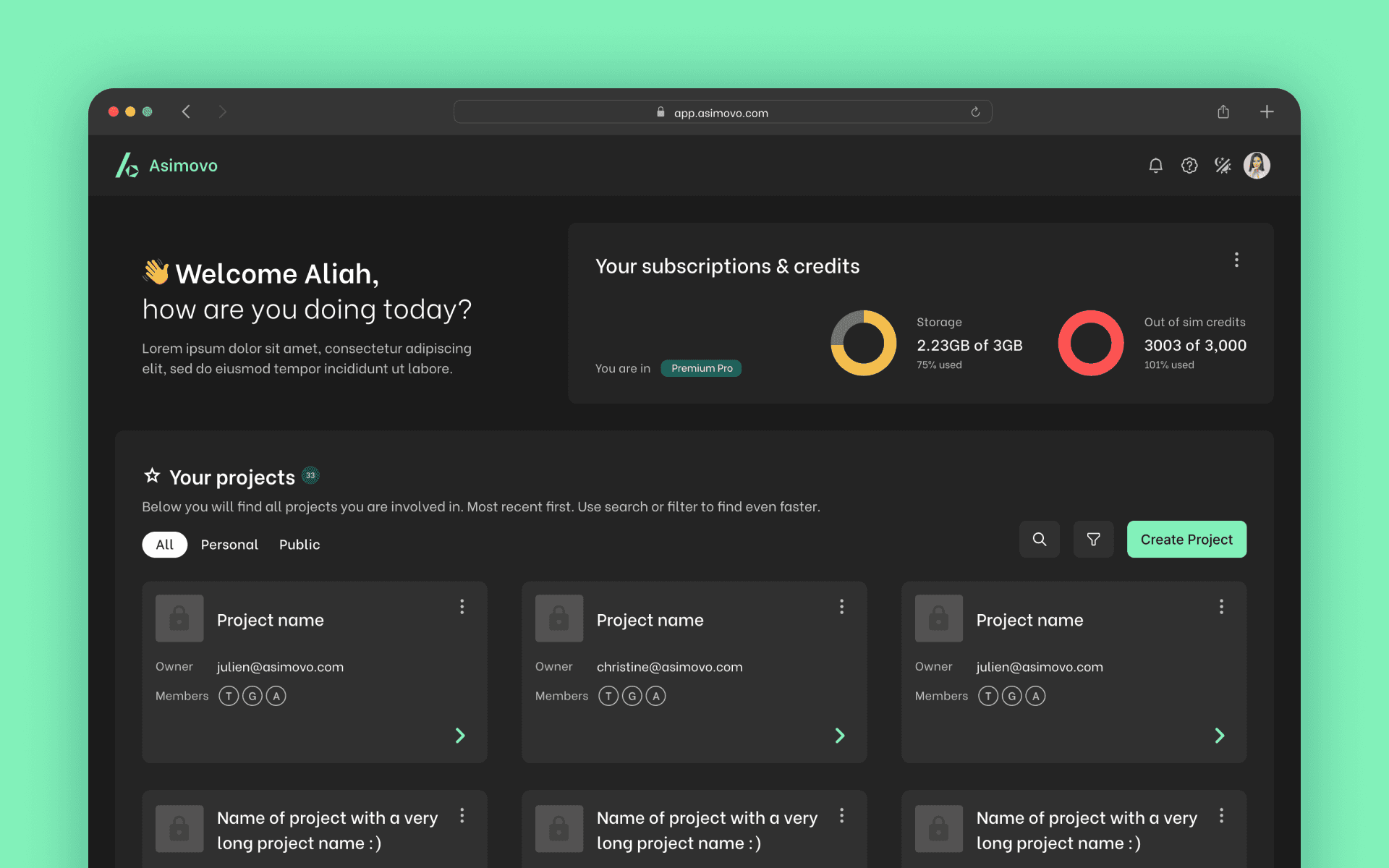 Man wearing VR glasses