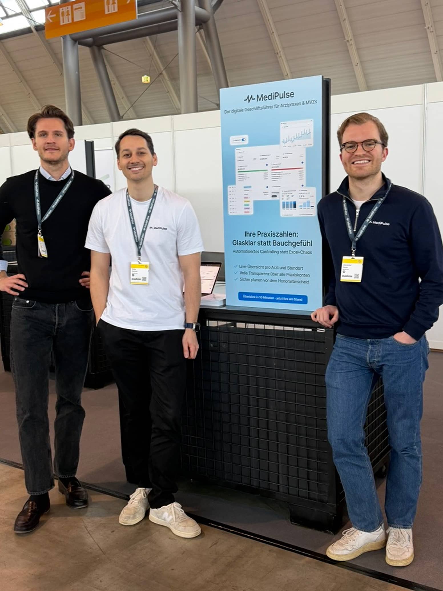 MediPulse auf einer Messe