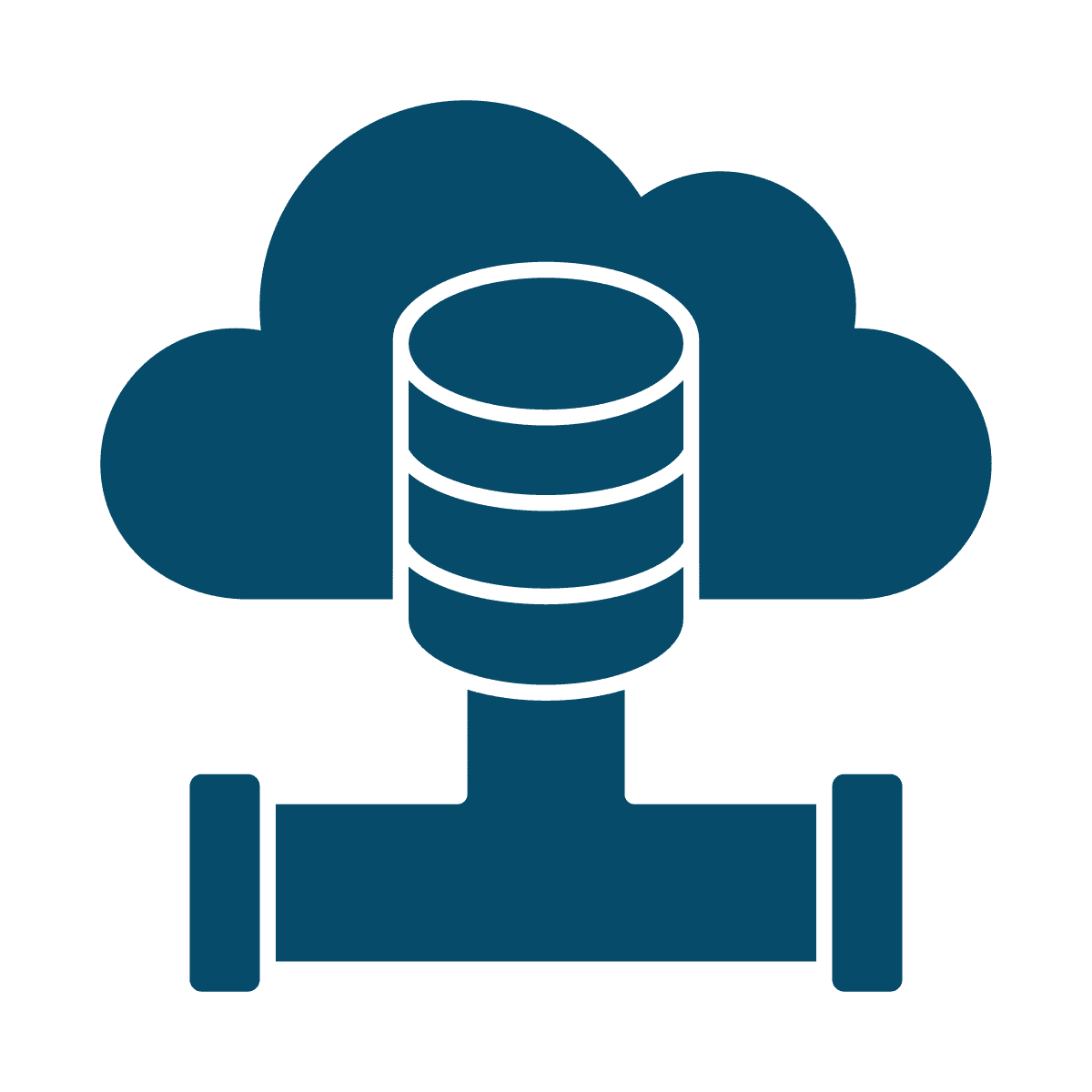 cloud icon for data analytics in healthcare consulting