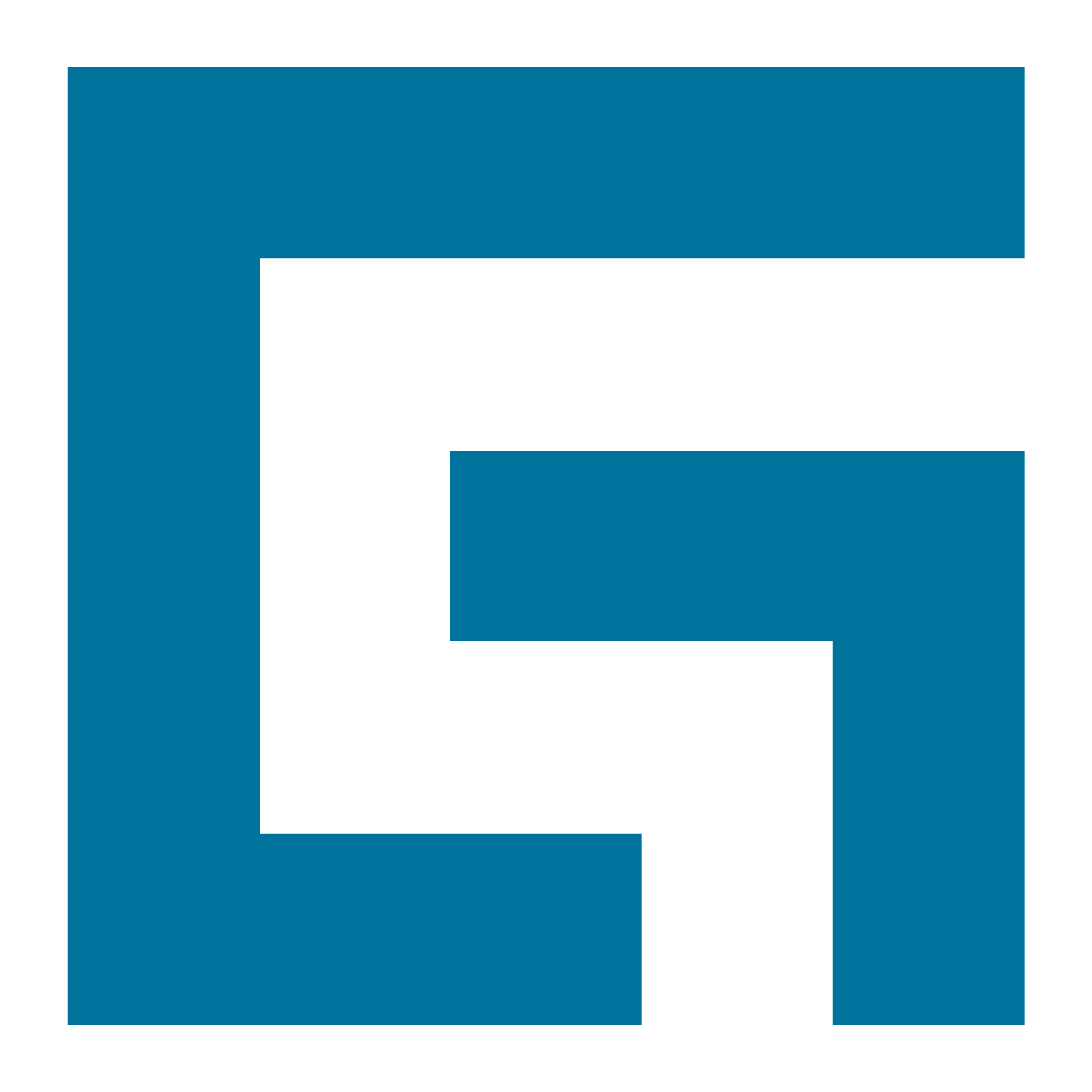 A vivid purple hexagon set against a solid black background, emphasizing its shape and color.