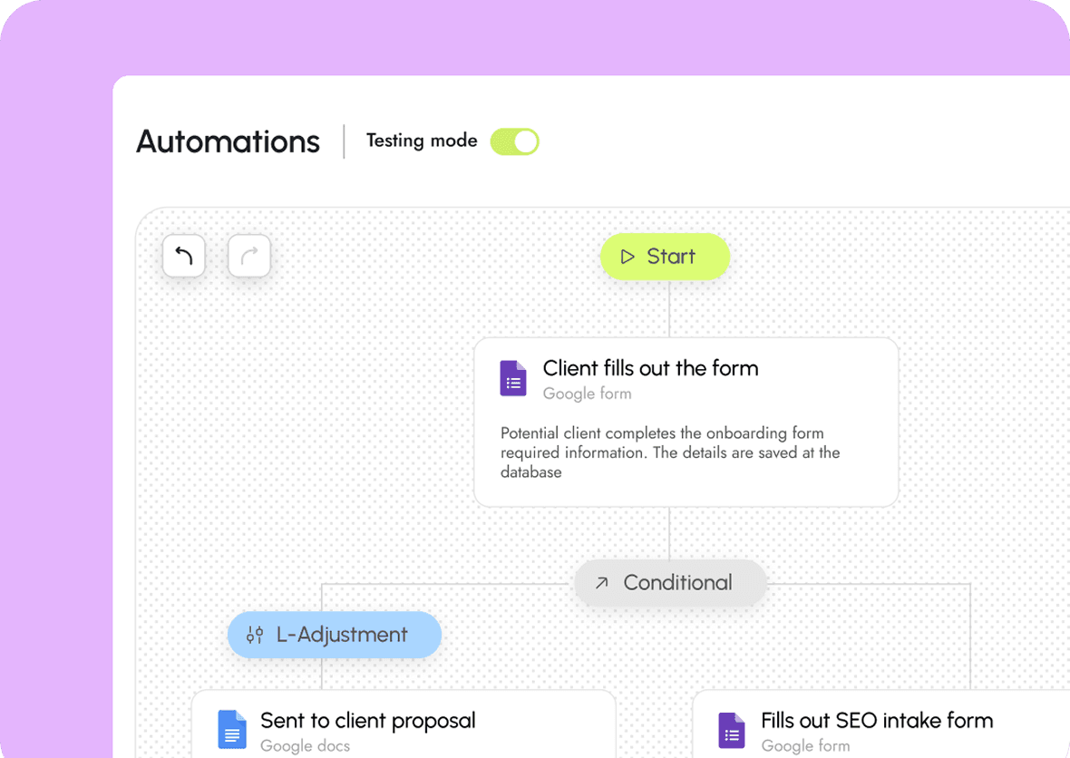 Automation ui