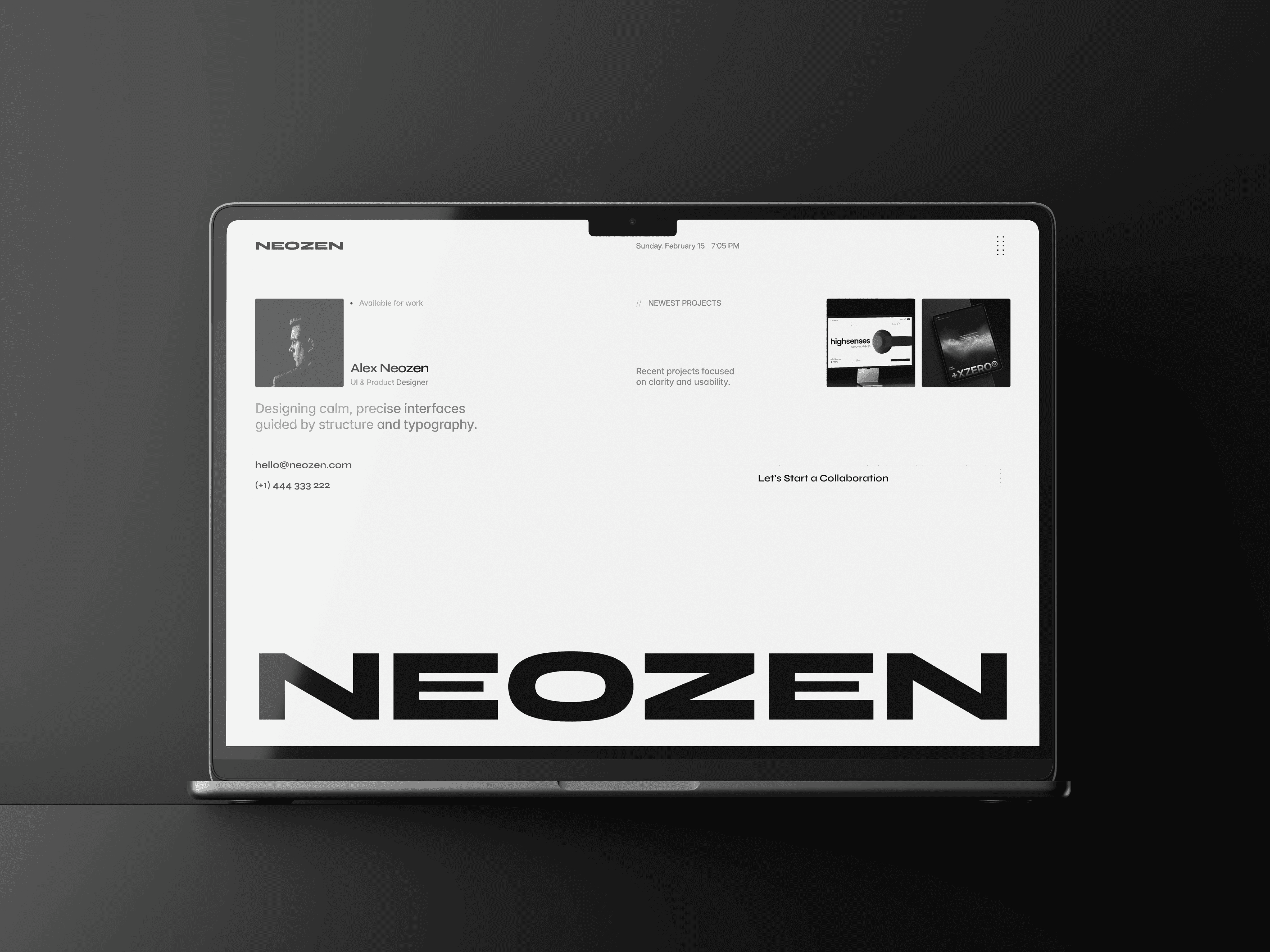 Neozen Screen