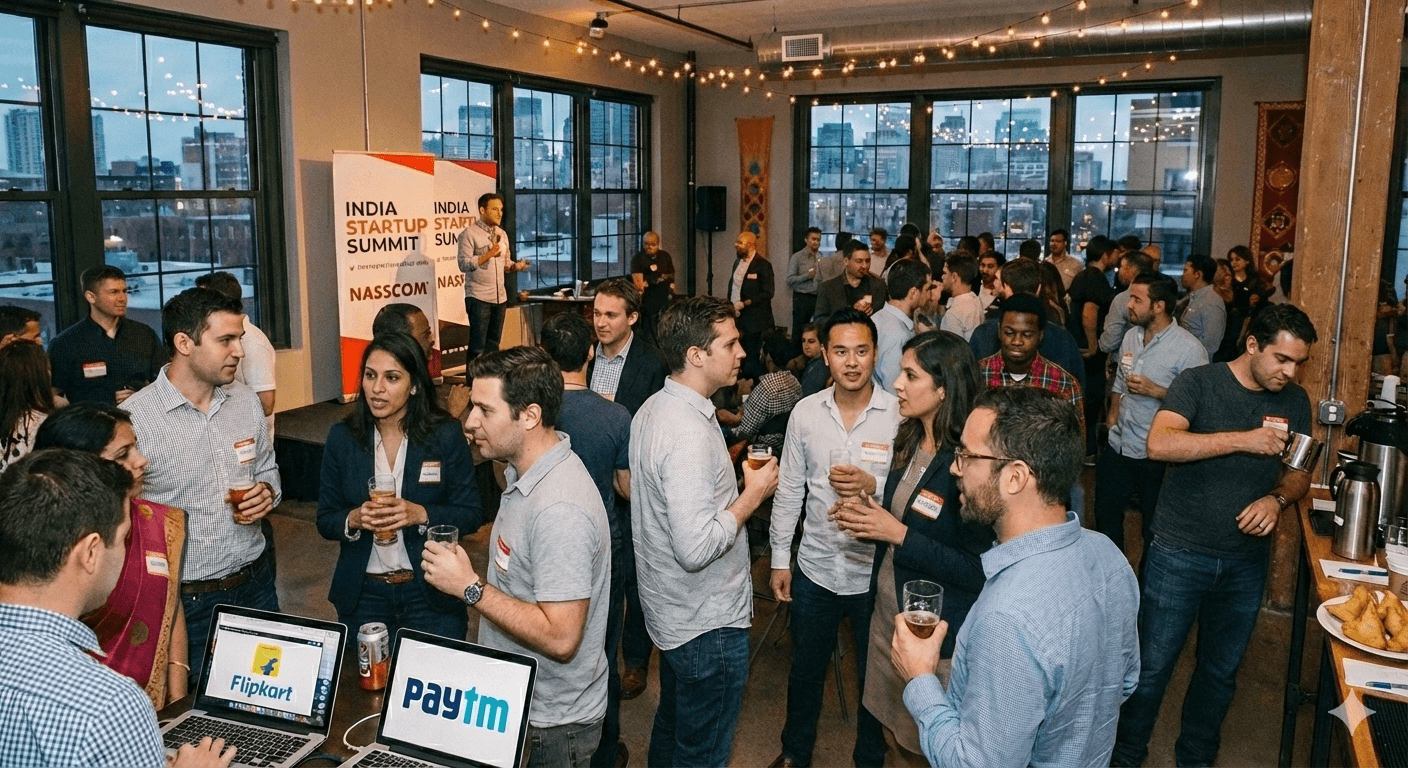 Group of men surfing