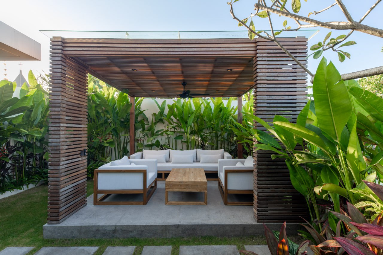 A completed 3-bedroom villa in Canggu