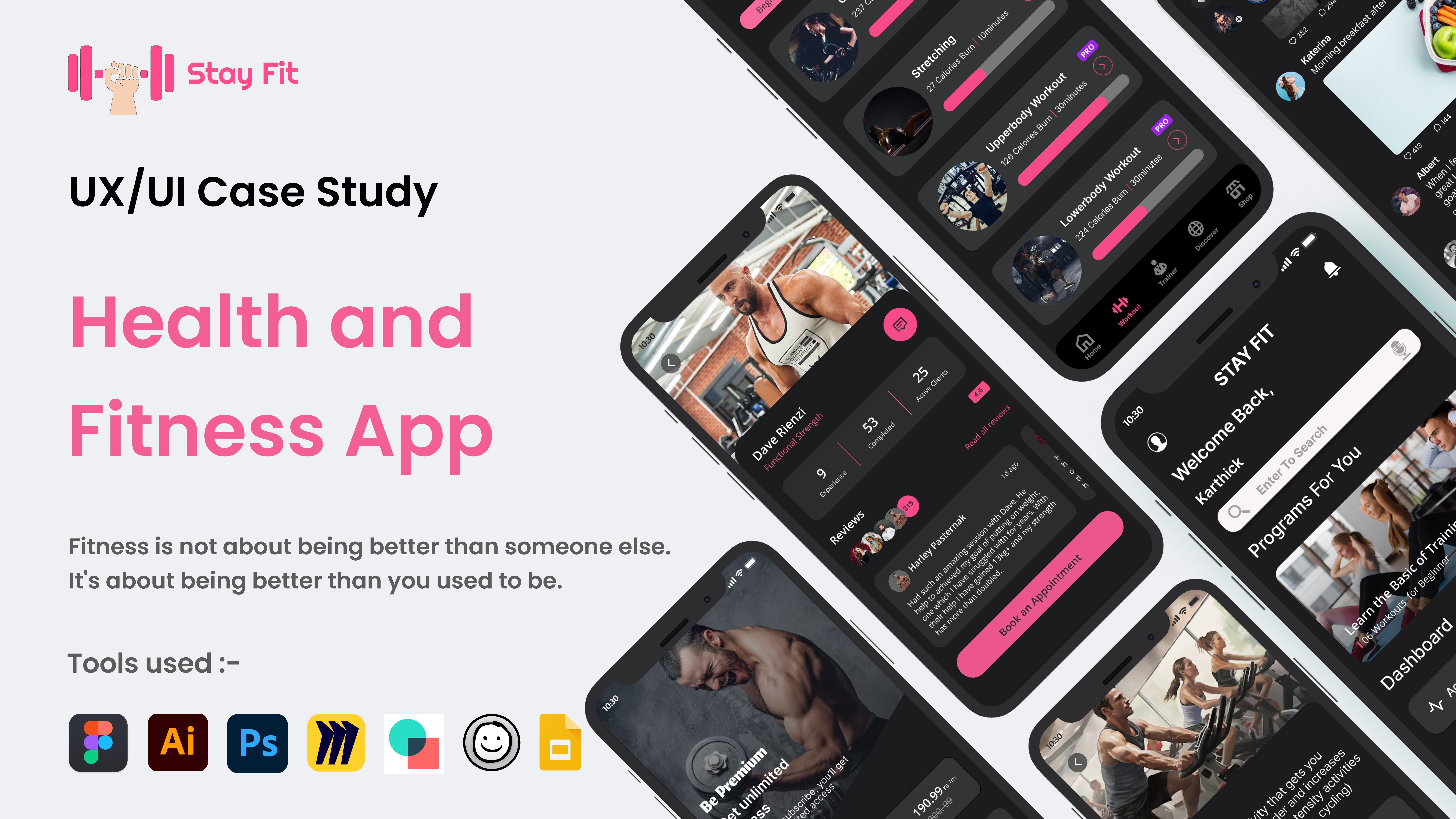 Stay Fit - Health and FItness application