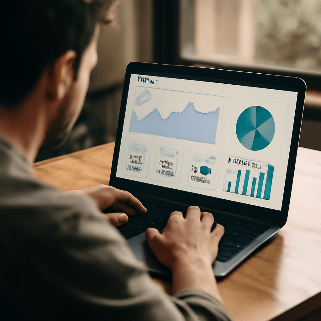 automated SEO tools dashboard with performance metrics