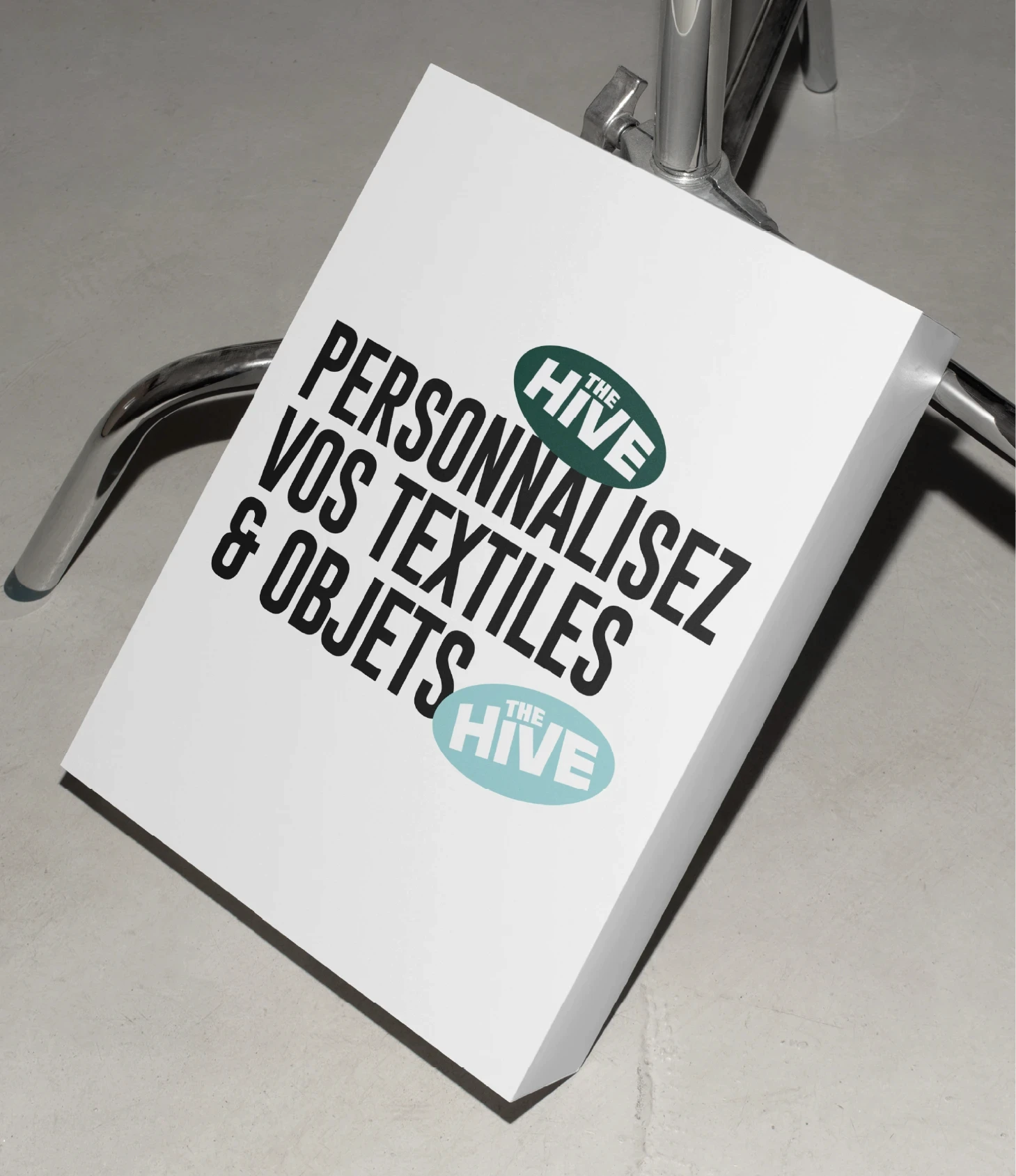Sac promotionnel personnalisé aux couleurs de The Hive