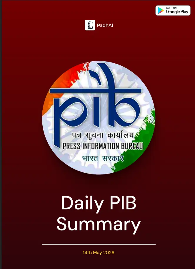 14th May, 2026 Daily PIB Summary Donwload
