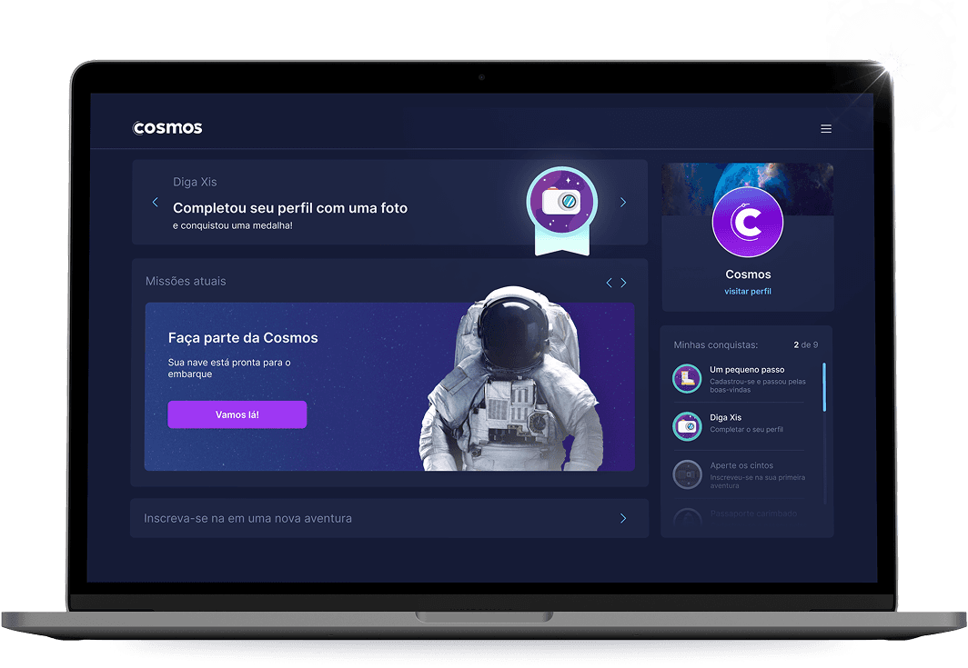 Print da plataforma Cosmos