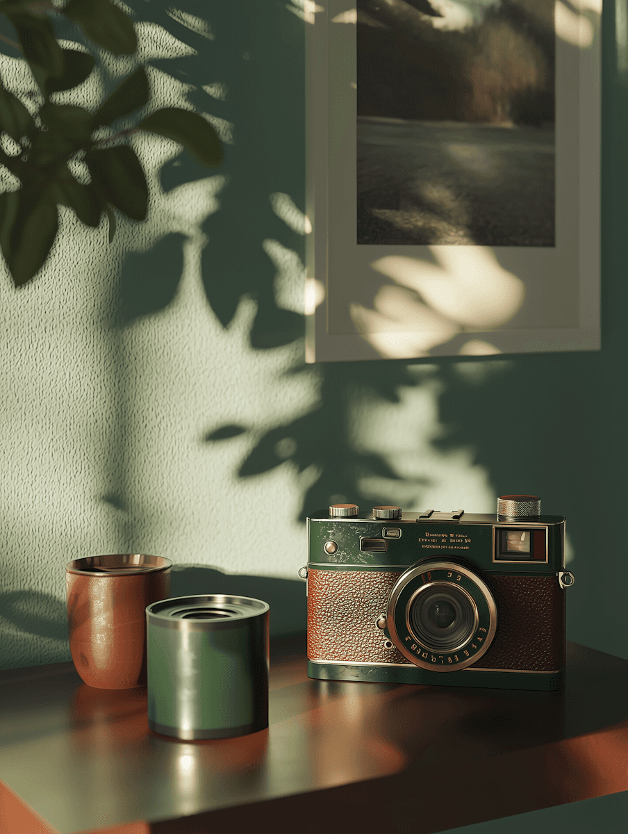 person holding black dslr camera