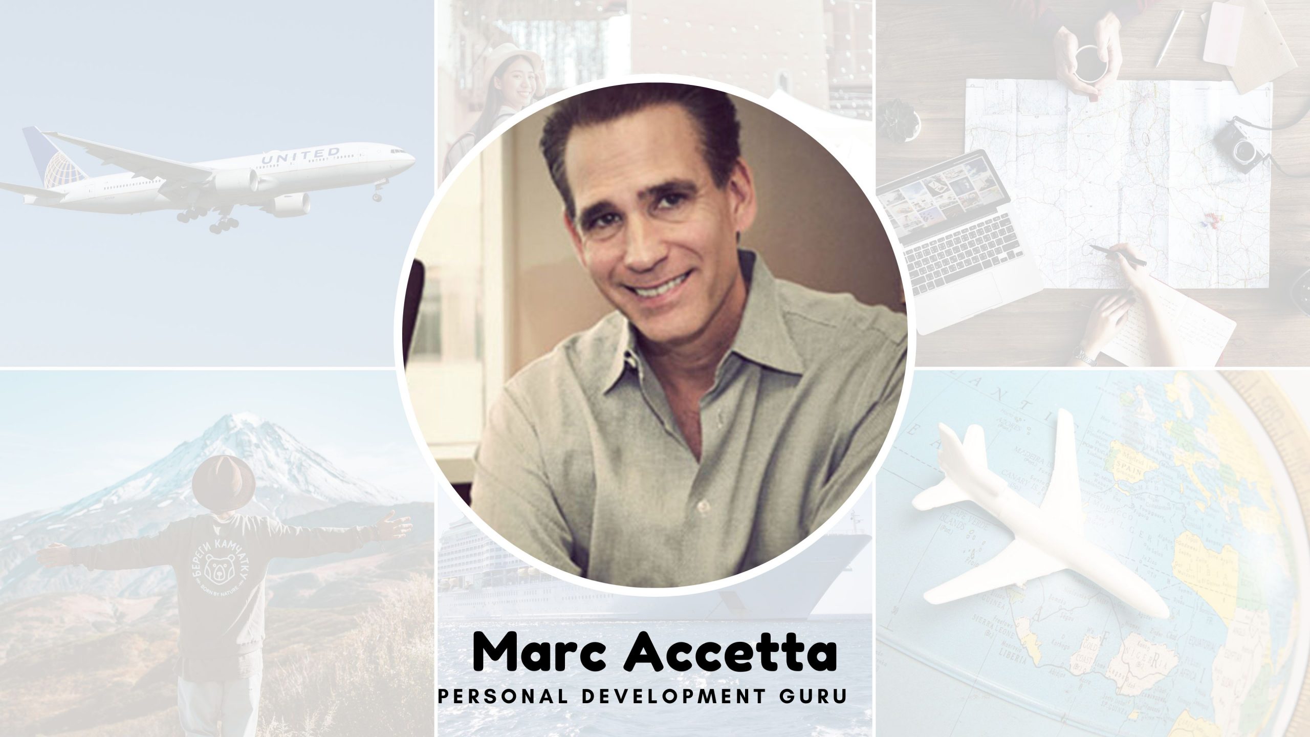 An image of a boat floating with the caption "FLOATING CITIES" above Mike Putman and James Ferrara, the No Tourists Allowed Podcast Hosts