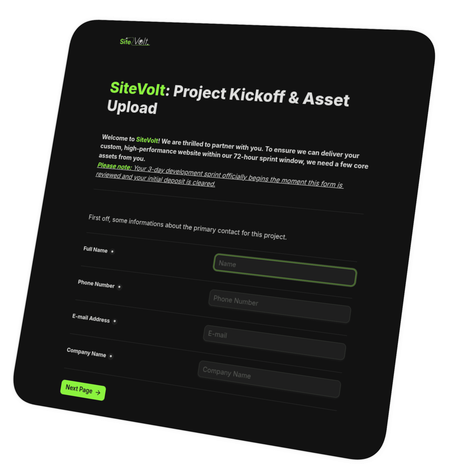 Credit card mockup displaying $430,000 balance and masked card details