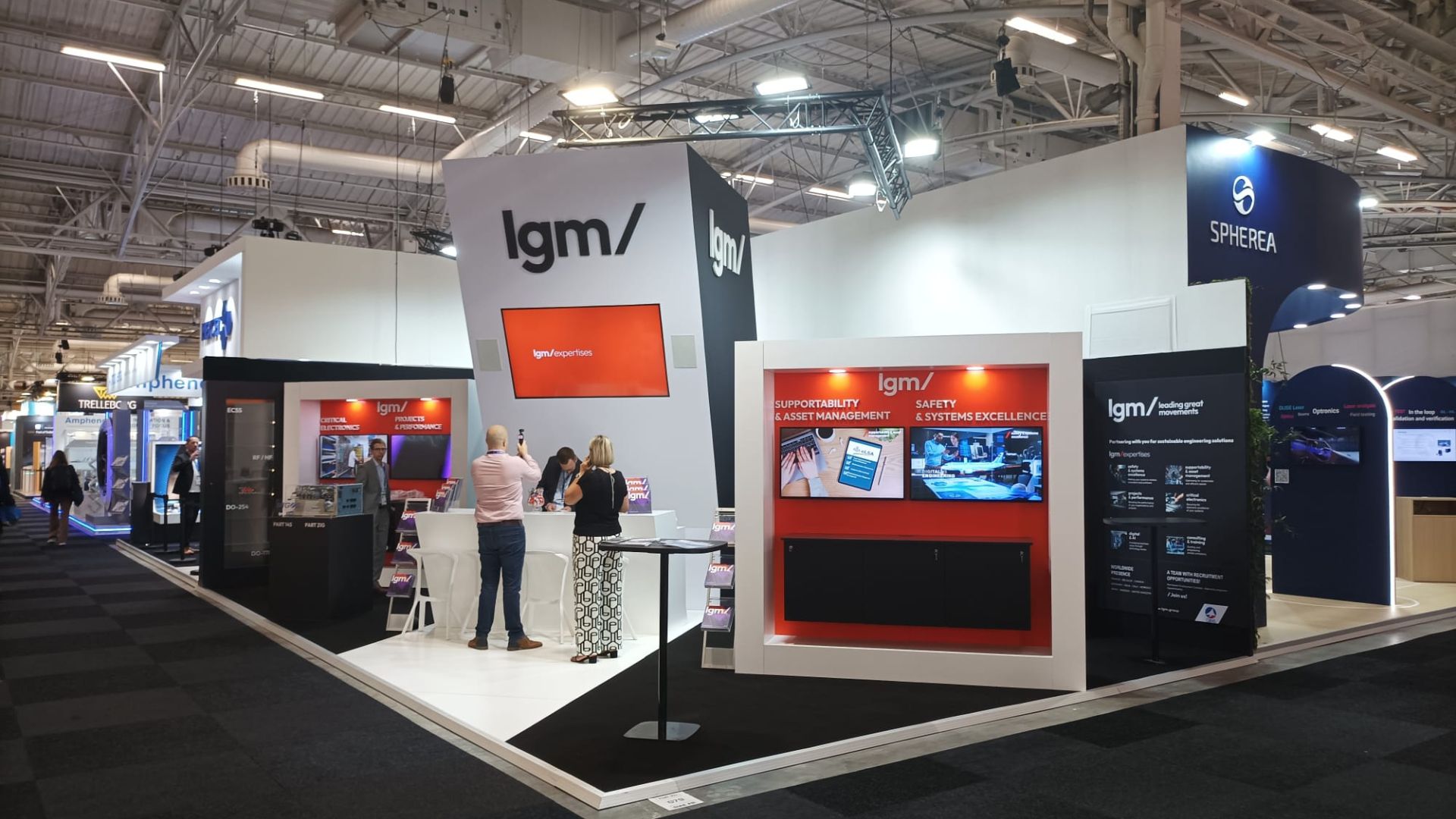 Stand LGM au SIAE par Expace