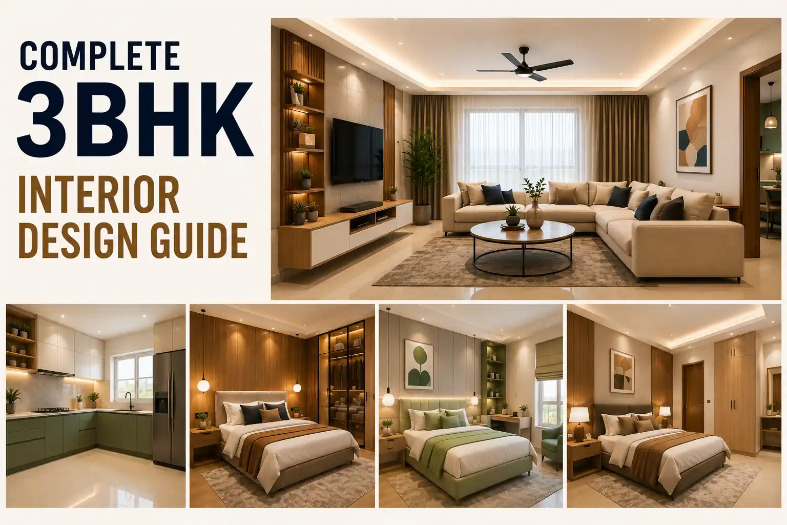 Complete 3BHK Interior Design Guide