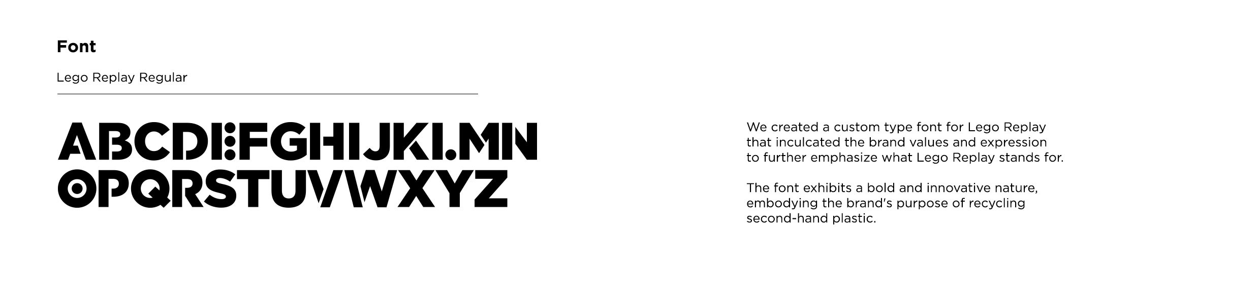 Customised Brand Font