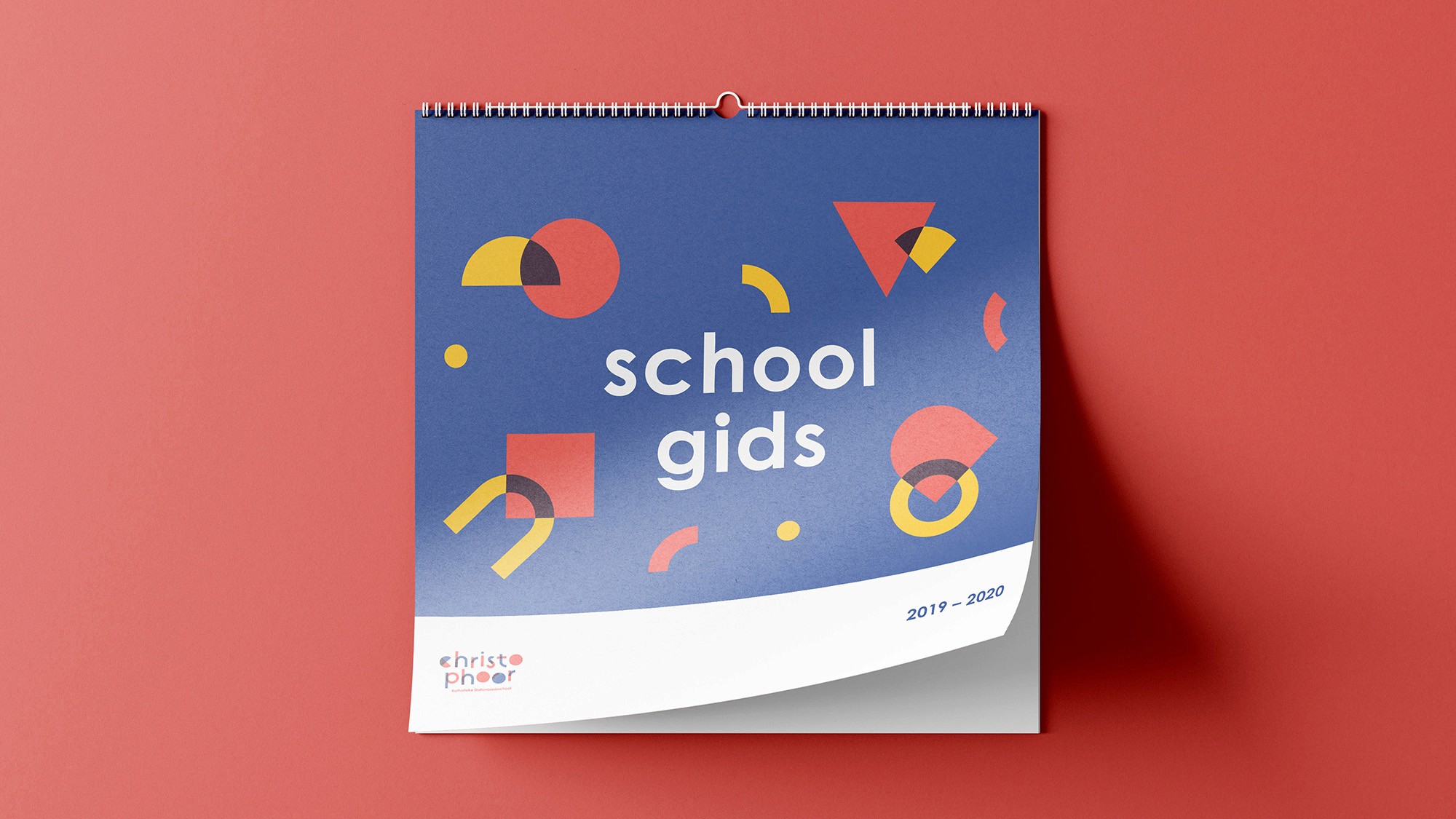 Grafisch ontwerp Christophoor schoolgids