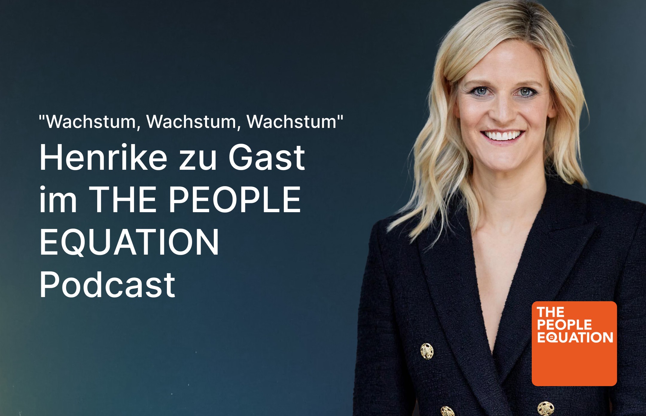 Henrike Luszick zu Gast im Podcast "The People Equation"