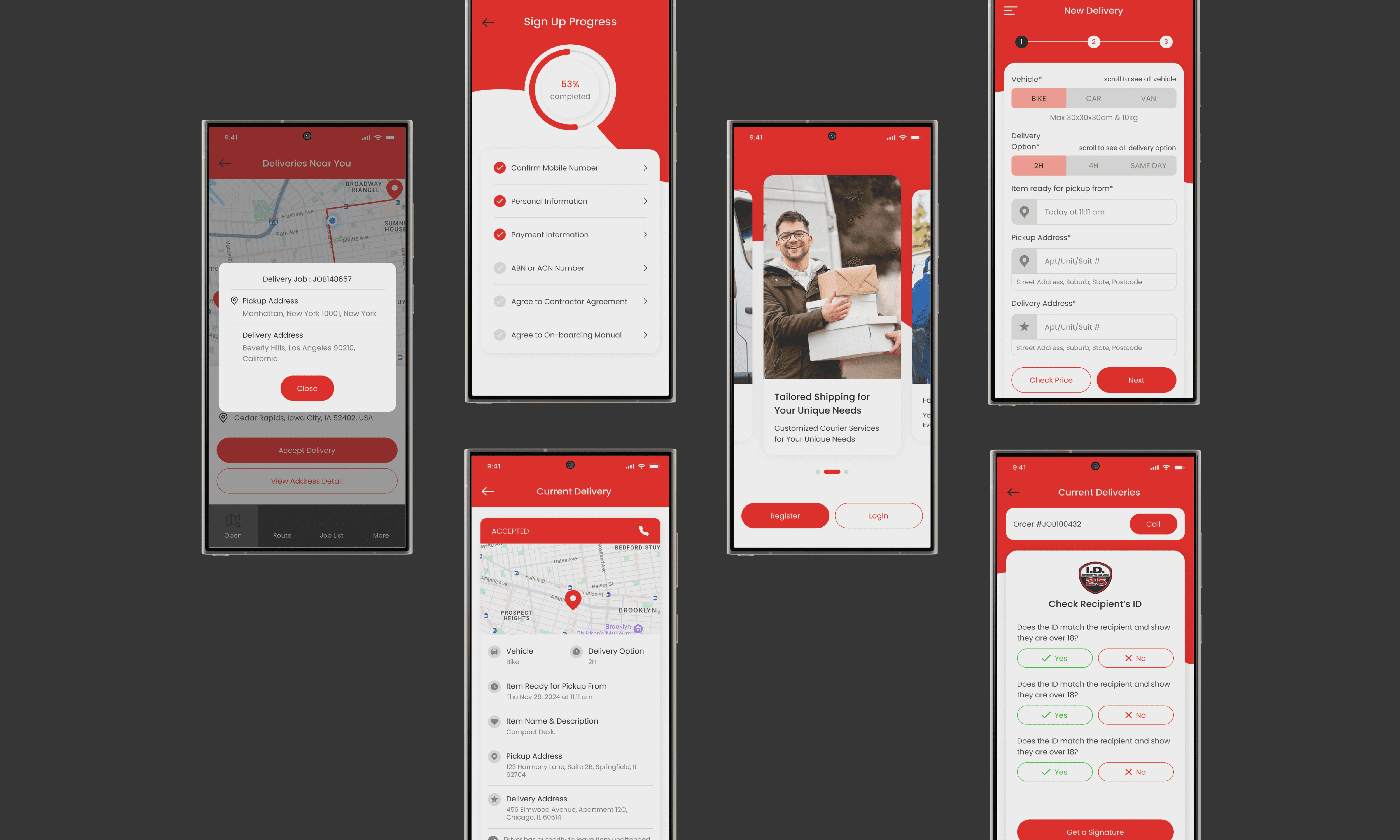 Full Dashboard with Sidebar