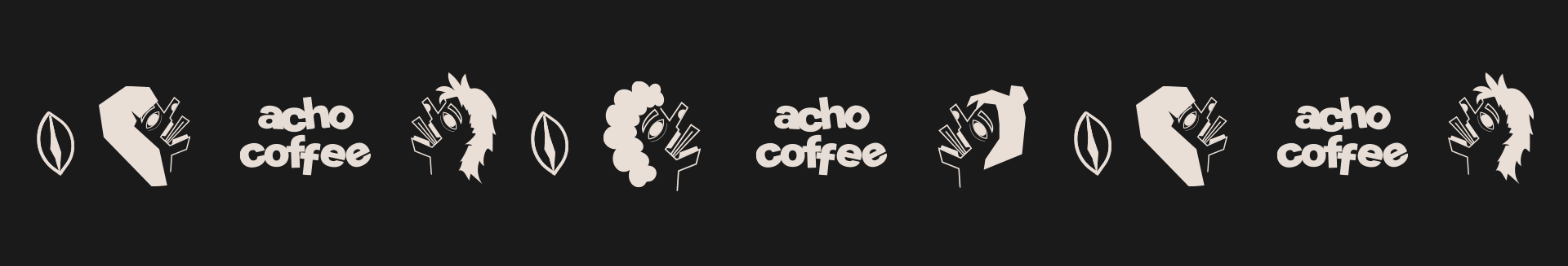 Acho coffee x Angar Studio