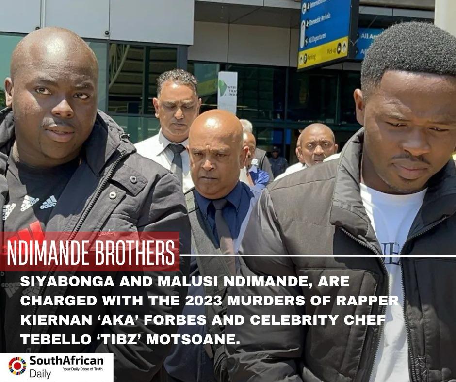 Photo: Ndimande brothers return to court in AKA, Tibz murder case – South African Daily
