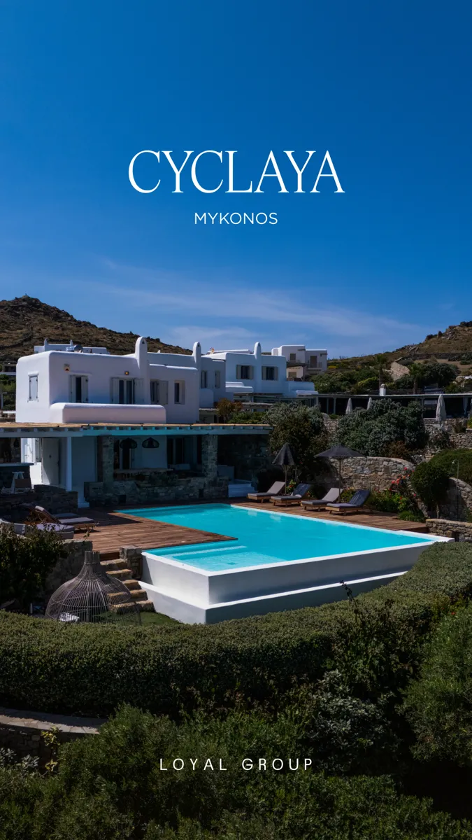 Βίλα CYCLAYA στη Μύκονο, από τη Loyal Group Realty