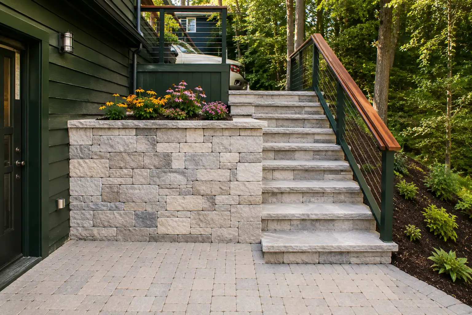 stone deck
