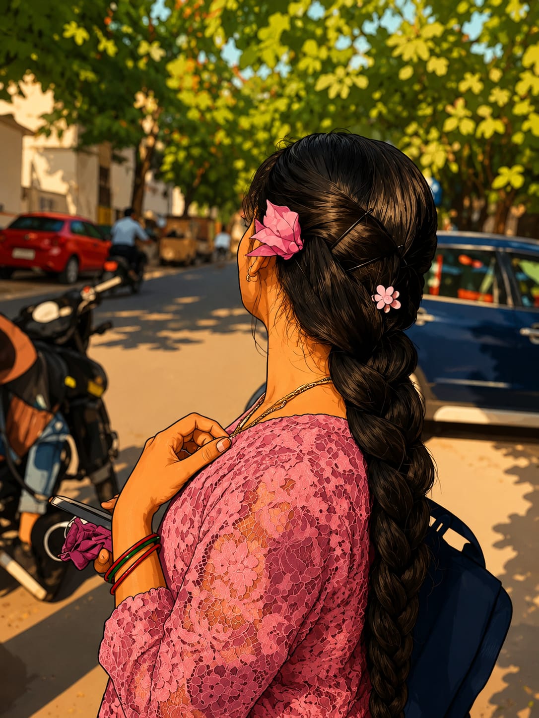 Portrait of portfolio creator – front view