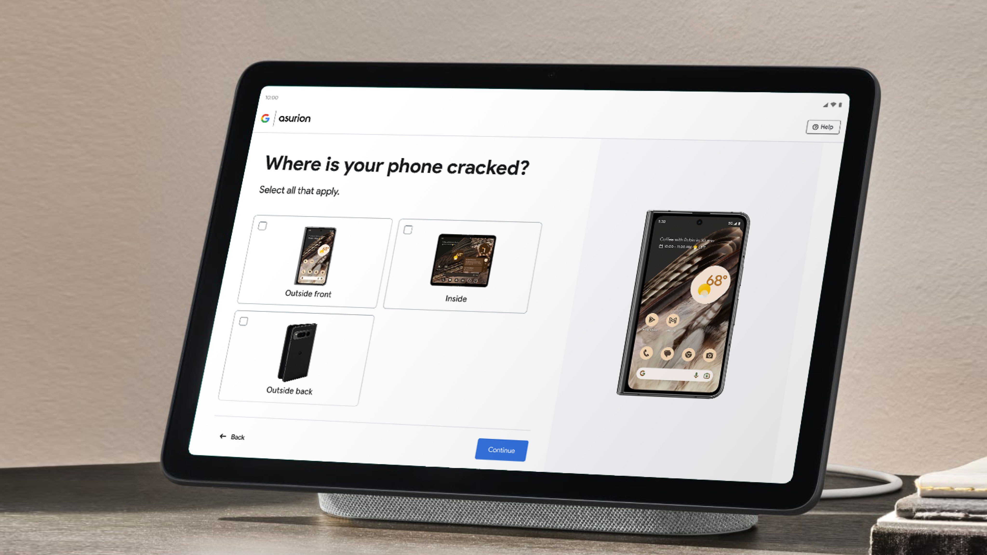 Mobile and desktop claim routing page to increase engagement