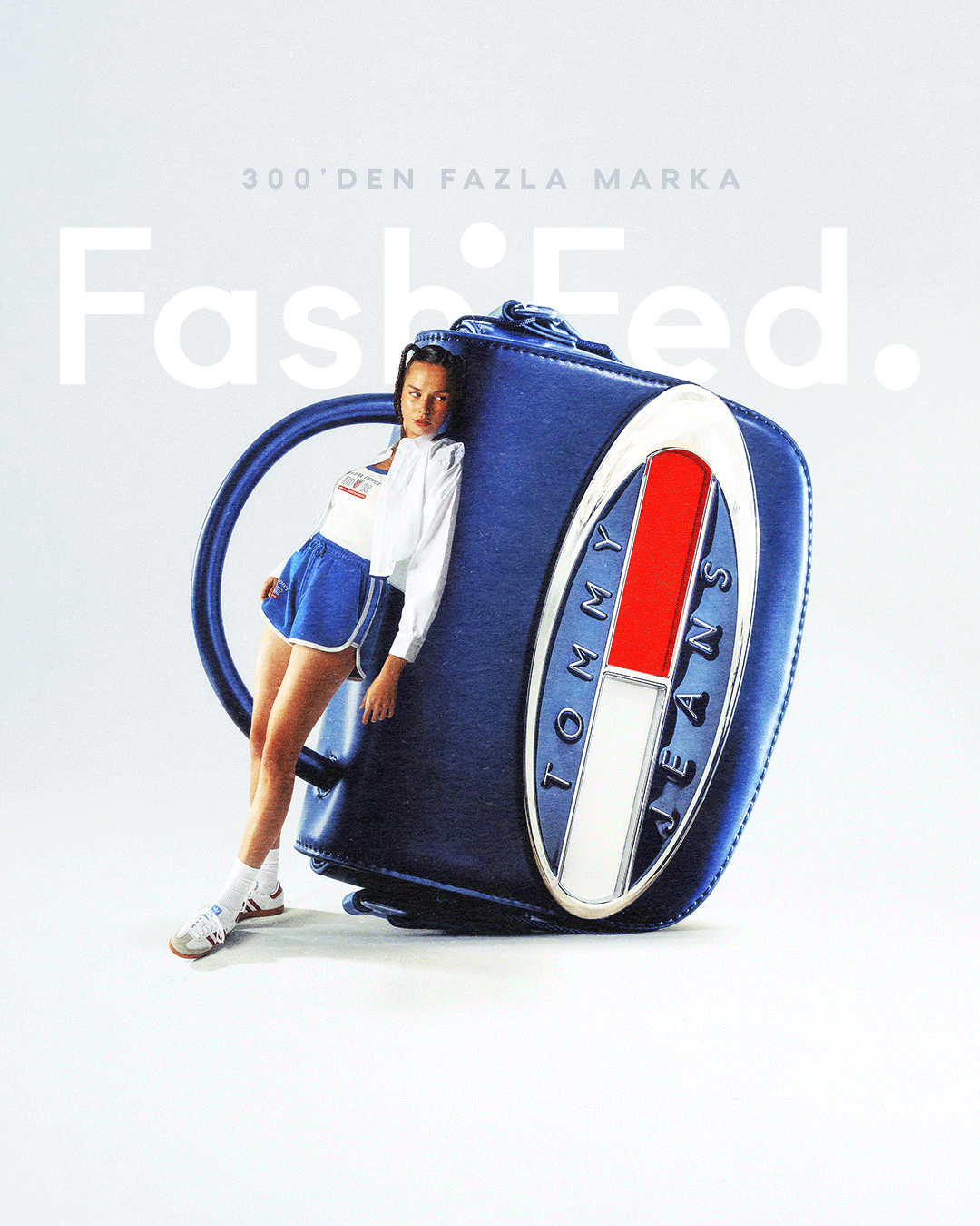 Streetside billboard with flyposters of the Batch.Works brand and illustrations