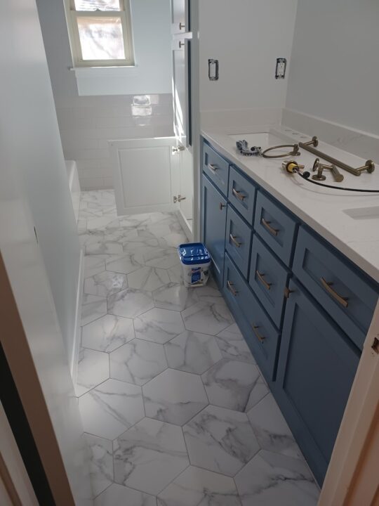 Bathroom renovation
